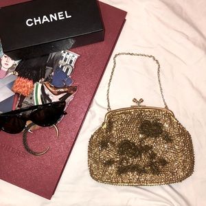 Vintage beaded handbag